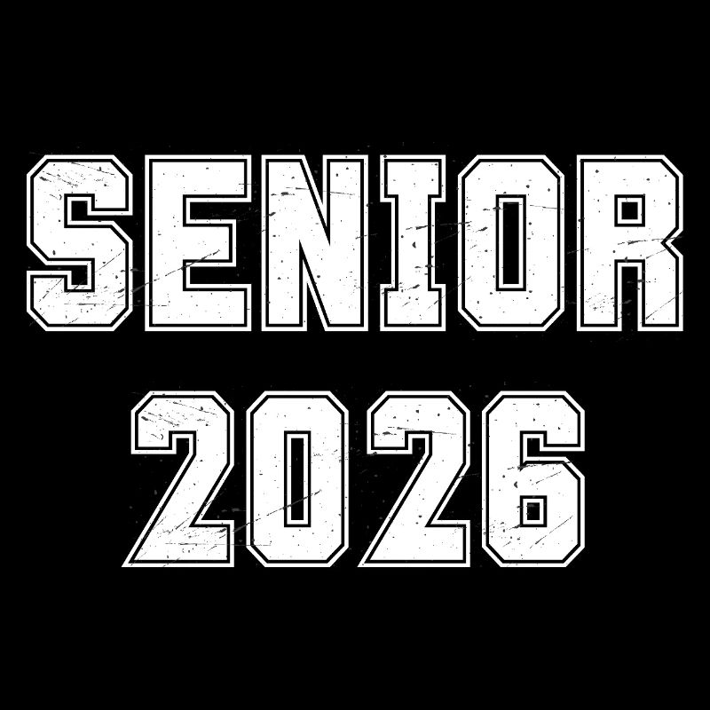Don de la classe senior 2026 de la classe blanche varsity