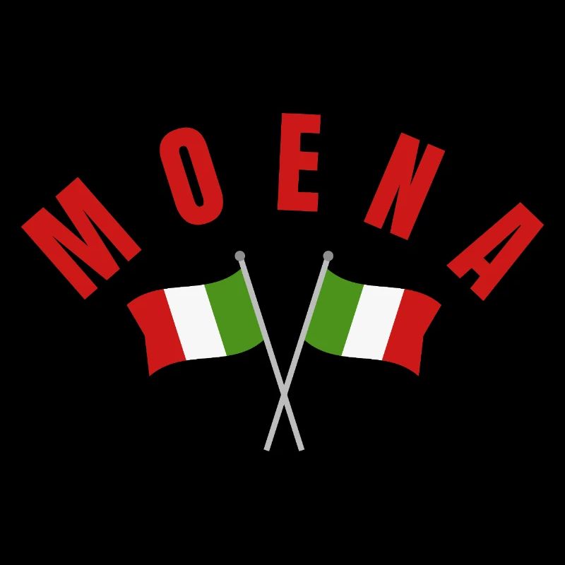 Drapeaux italiens de Modène