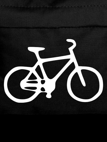 Bicycle white gift cyclist