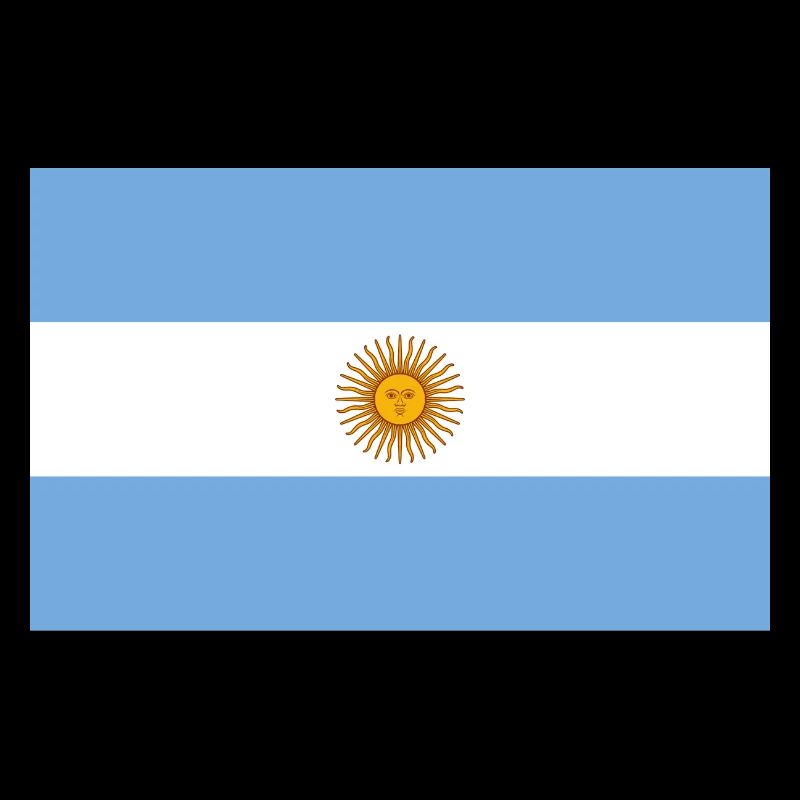 Autocollant drapeau de l'Argentine Aufkleber Argentinien