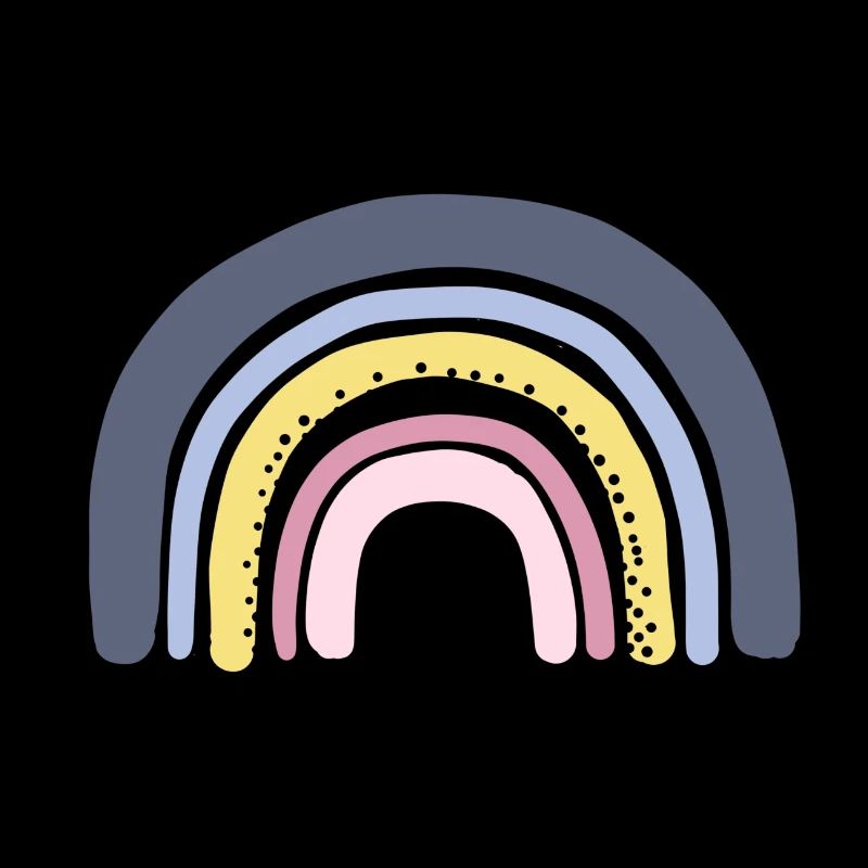 Pastel arc-en-ciel