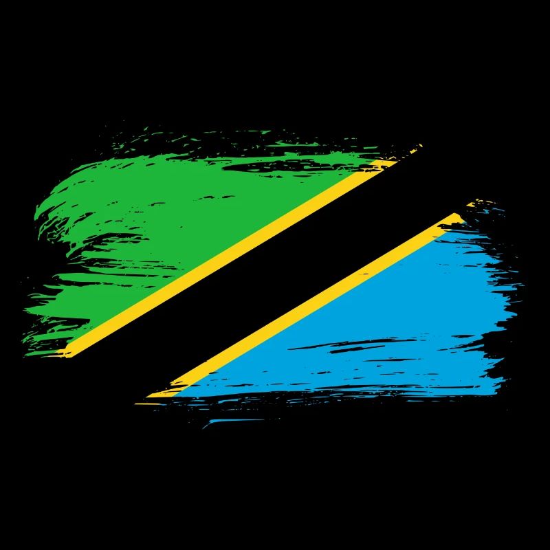 Drapeau drapeau tanzanie