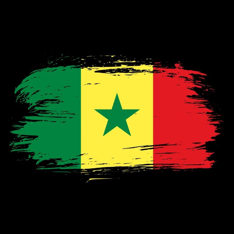 Drapeau drapeau sénégalais