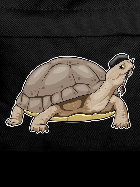 Turtle Painter Brush Painting