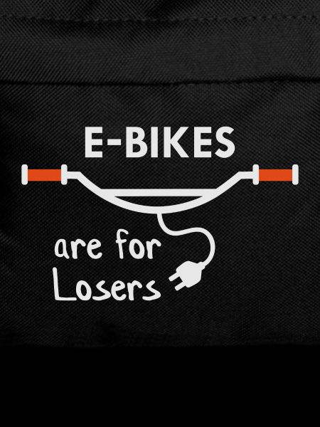 E-Bikes are for losers