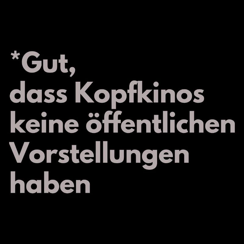 Mental cinemas without public screenings