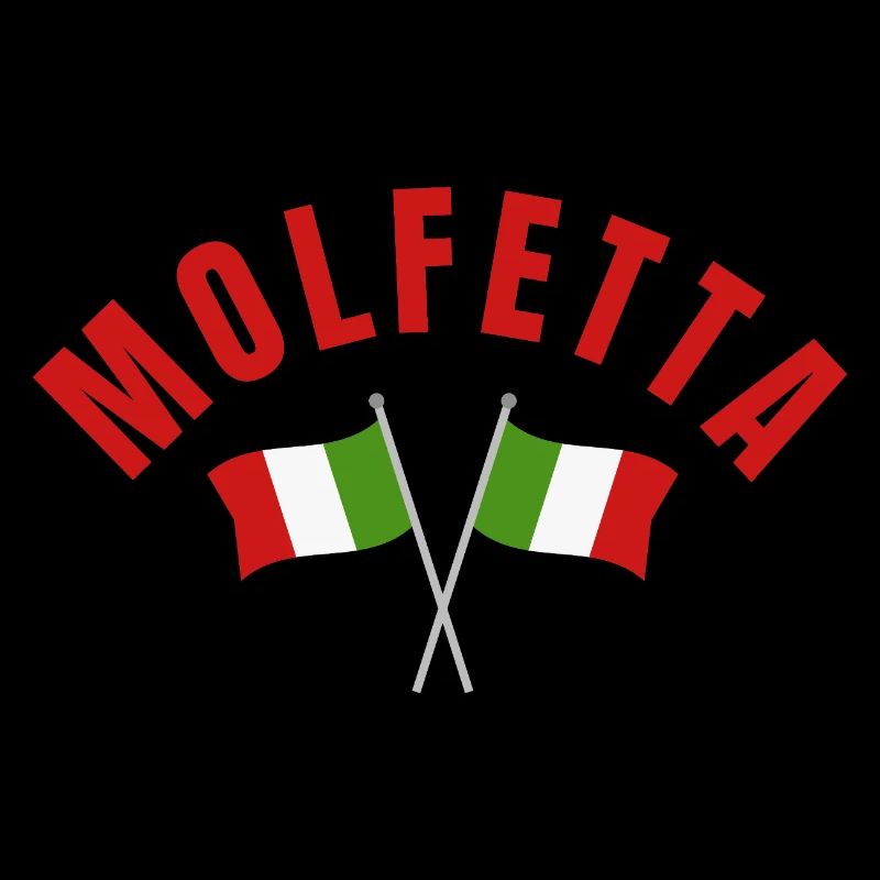 MOLFETTA Italian Flags Cross