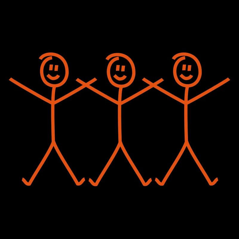 Stick man danse danse