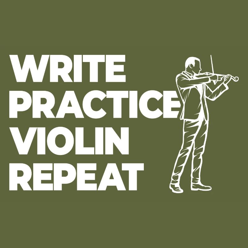 Writing Practice Repeating Violin