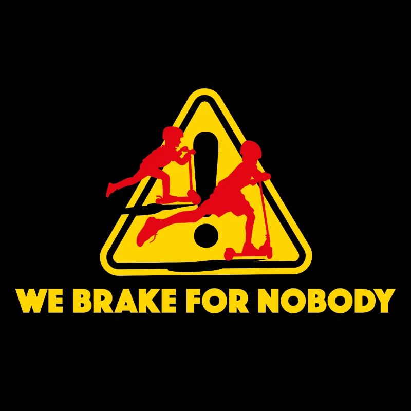 Scooter at full speed