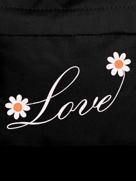 Floral Love Script Design