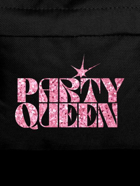 Party Queen Glitter Text