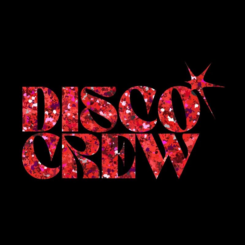 Disco Crew Roter Neon-Spritzer