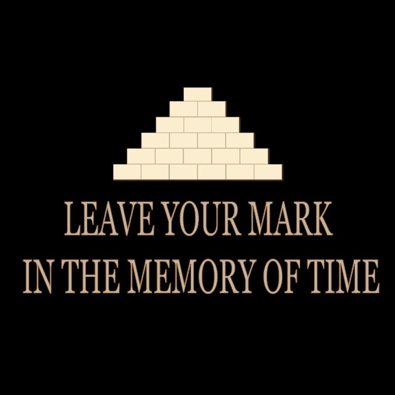 Djoser Pyramid – Leave Your Mark Design