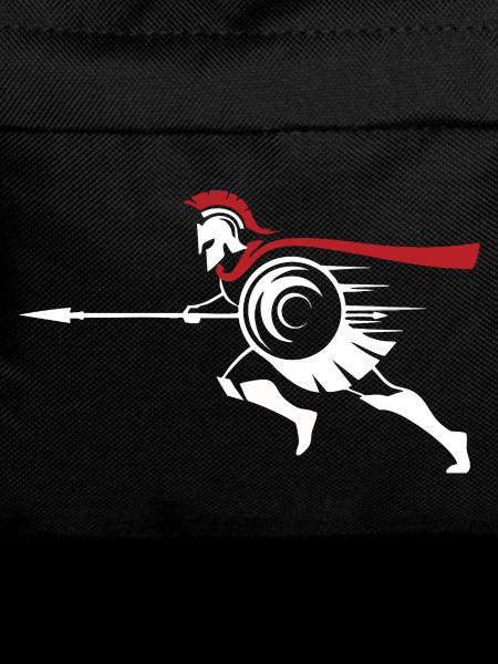 Spartan Sprint Silhouette Mascot Spartan Run