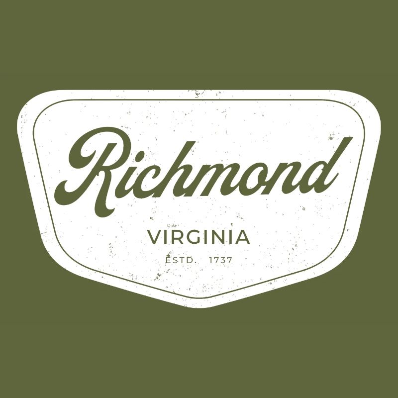 Richmond Virginia Script Emblem