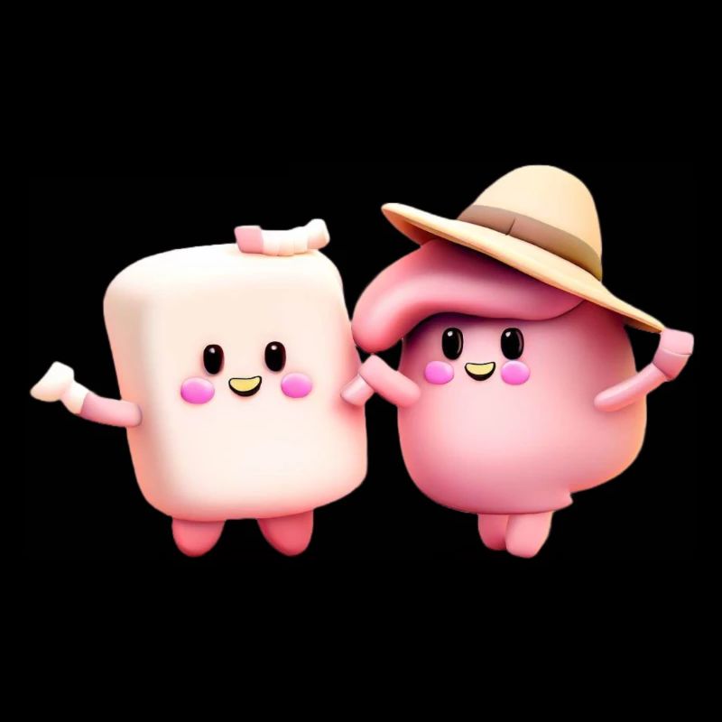 Marshmallow Pärchen
