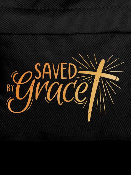 Saved by Grace Lettering