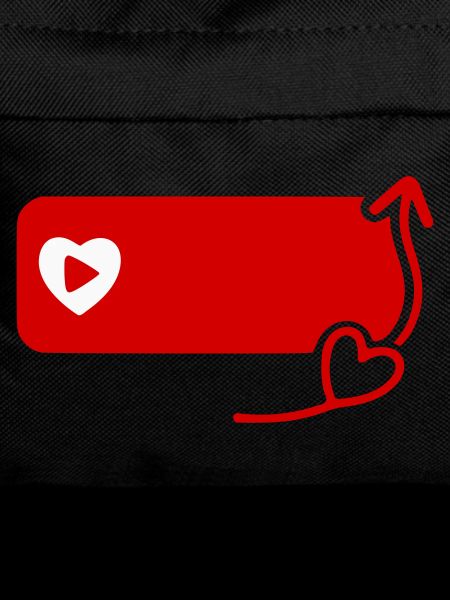 Lovely YouTube Inspired Subscribe Flat Icon