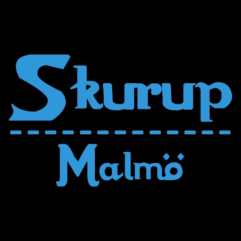 Skurup – Malmö Himmelblaues Design