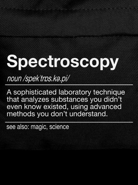 Spectroscopy FTIR UV/VIS Raman Analysis Spectrum