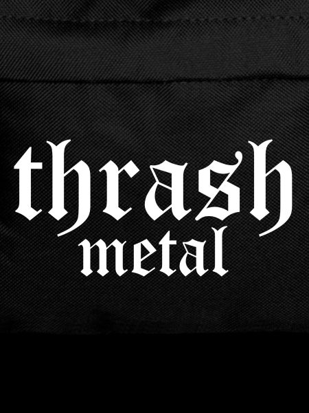 Thrash Metal Typography