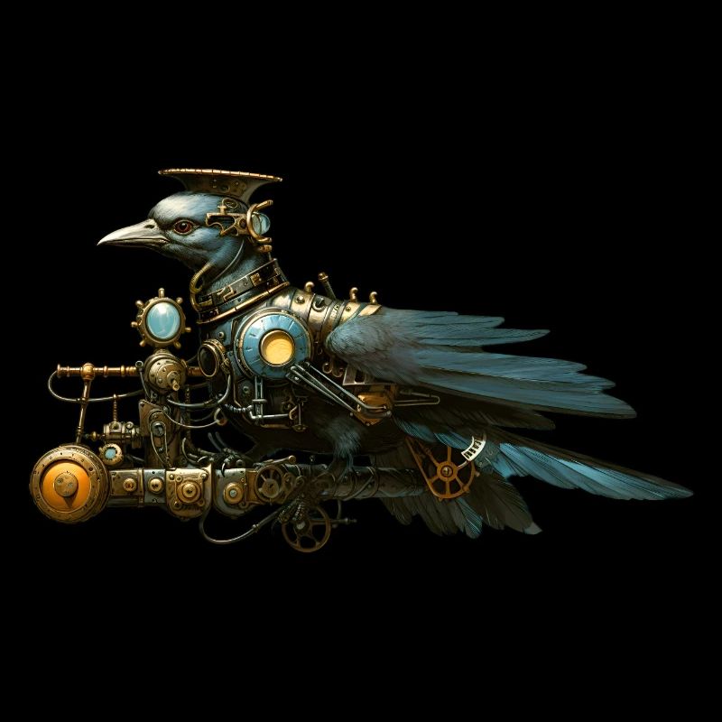 Steampunk Vogel