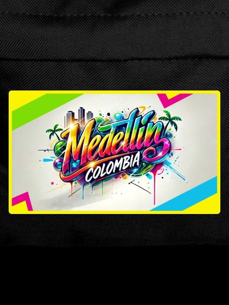Medellin Columbia Graffiti Design