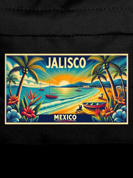 Jalisco Mexico beach palm design