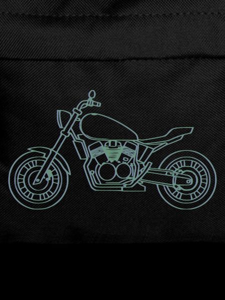 Neon Inline Classic Moto Motif
