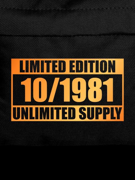 44th Birthday Limited Edition - ꝏ Supply 10/1981