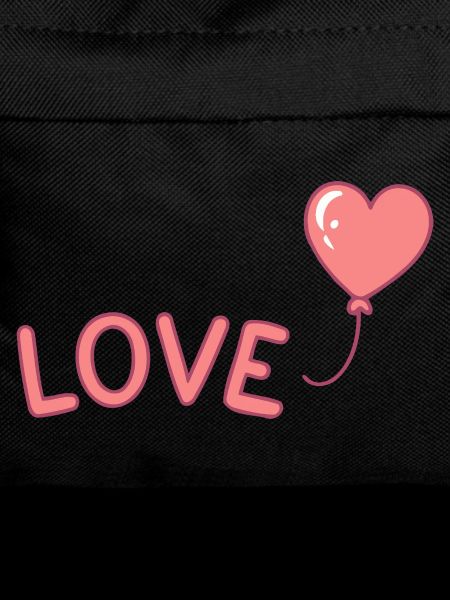 Pastel Love Balloon Illustration