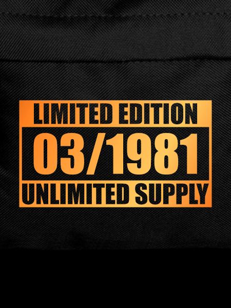 45th Anniversary Limited Edition - ꝏ Supply 03/1981