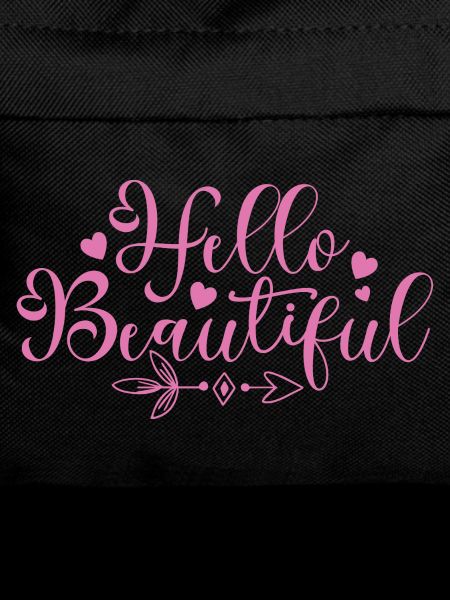 Bonjour Beautiful Script Hearts