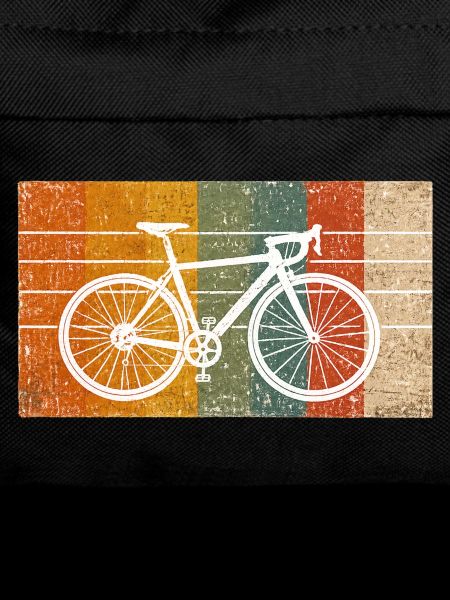 Grunge à vélo rayé