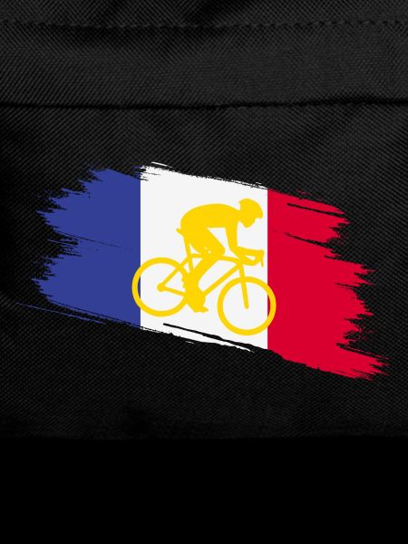 France Flag with Bicycle – Cycling Design
