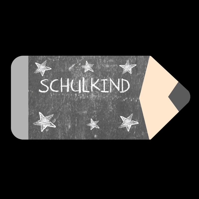 Buntstift Tafeldesign Kreide - Sterne - Schulkind