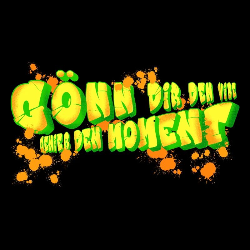 Neon Graffiti Lettering Art