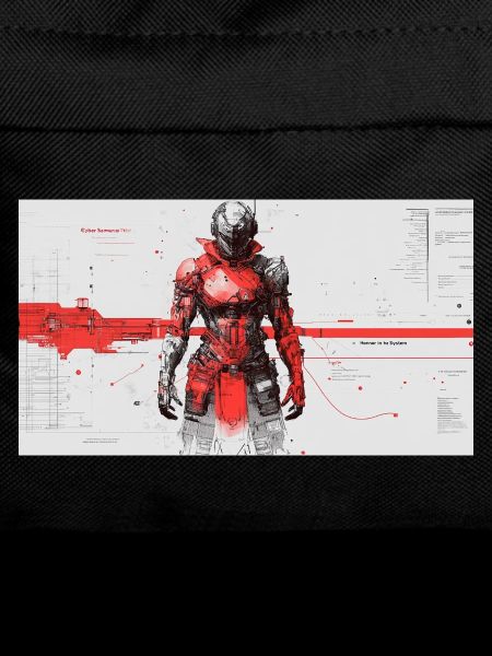 Futuristic Cyber Samurai