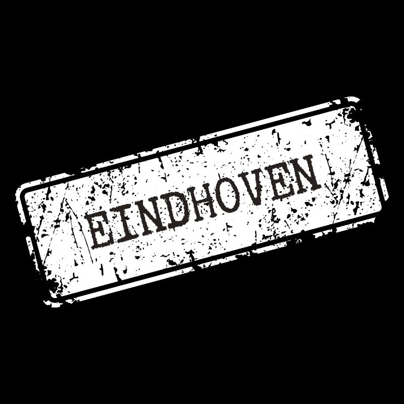 Eindhoven City Skyline Silhouette