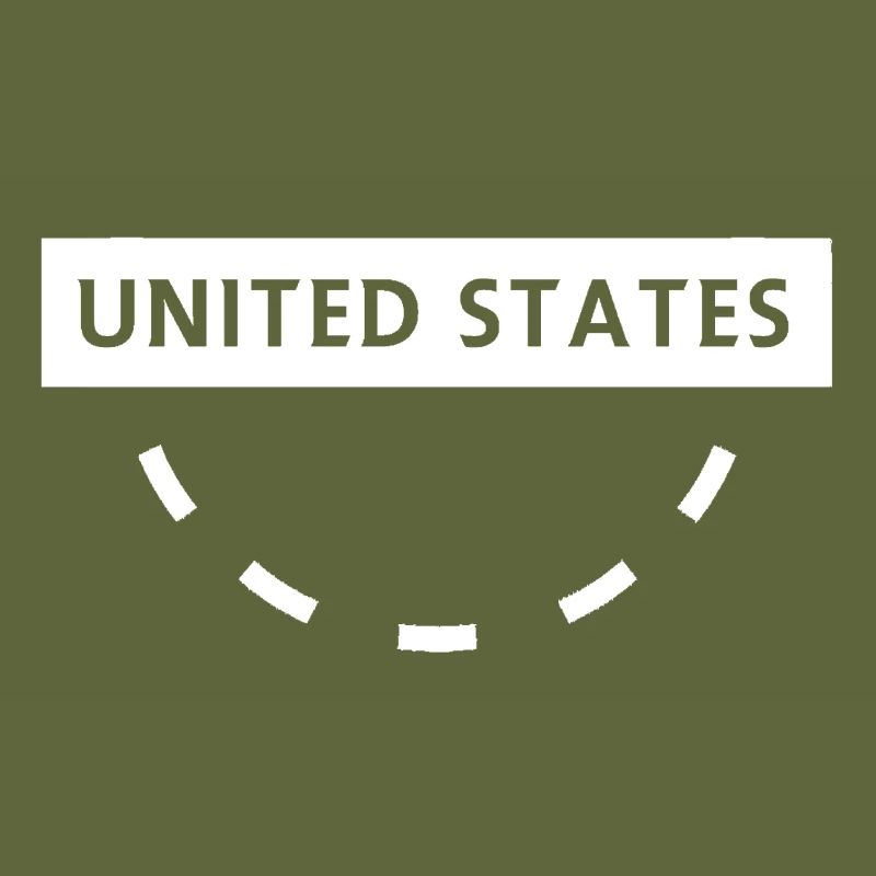 USA Circular Text Emblem