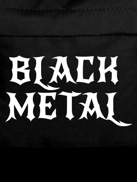 Black Metal logo design