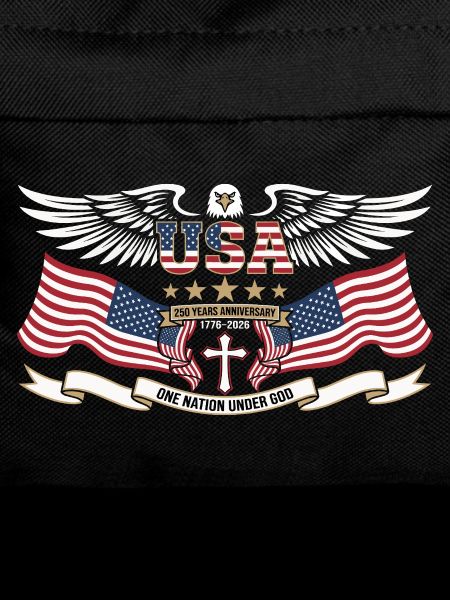 USA 250 Years Anniversary Graphic