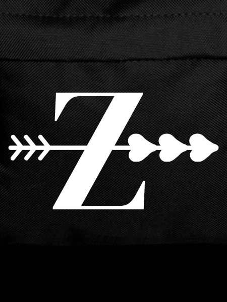 Buchstaben z, Pfeilherz