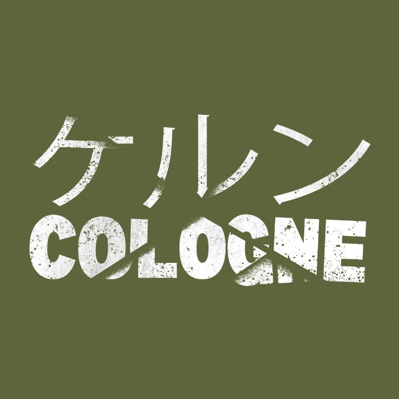 Cologne Cologne Germany Japan Japanese script