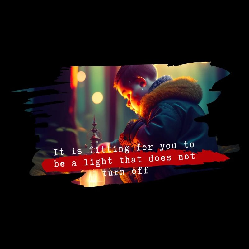 It is fitting for you to be a light that does