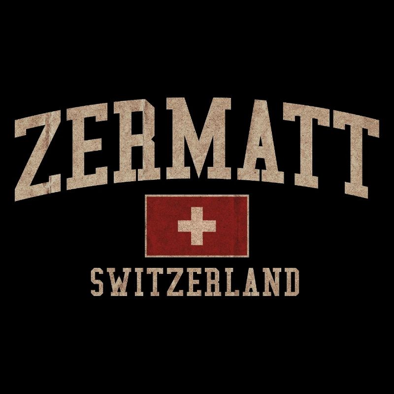 Zermatt Logo texturé suisse