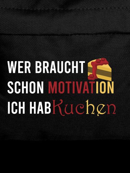 Who needs motivation I've got cake
