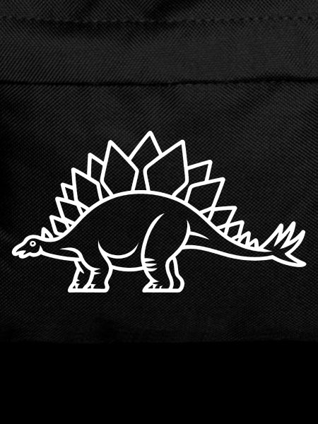 Stegosaurus Linienkunst Print