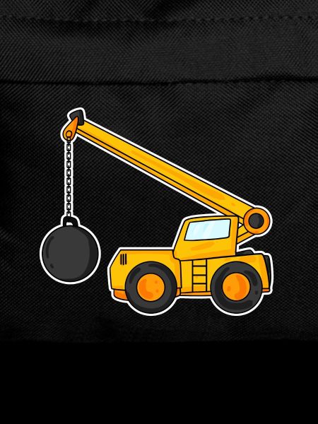 Demolition crane for children